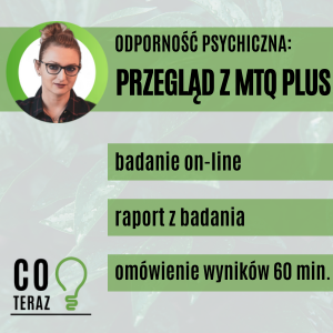 Przegląd odporności psychicznej MTQ Plus