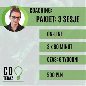 pakiet coaching 3 sesje coachingowe
